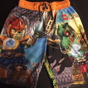 BOYS' LEGO LEGEND OF CHIMA SWIM SHORTS, SZ LG